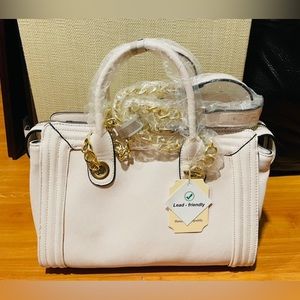 ❤️ NEW Textured Chain Strap Tote Satchel